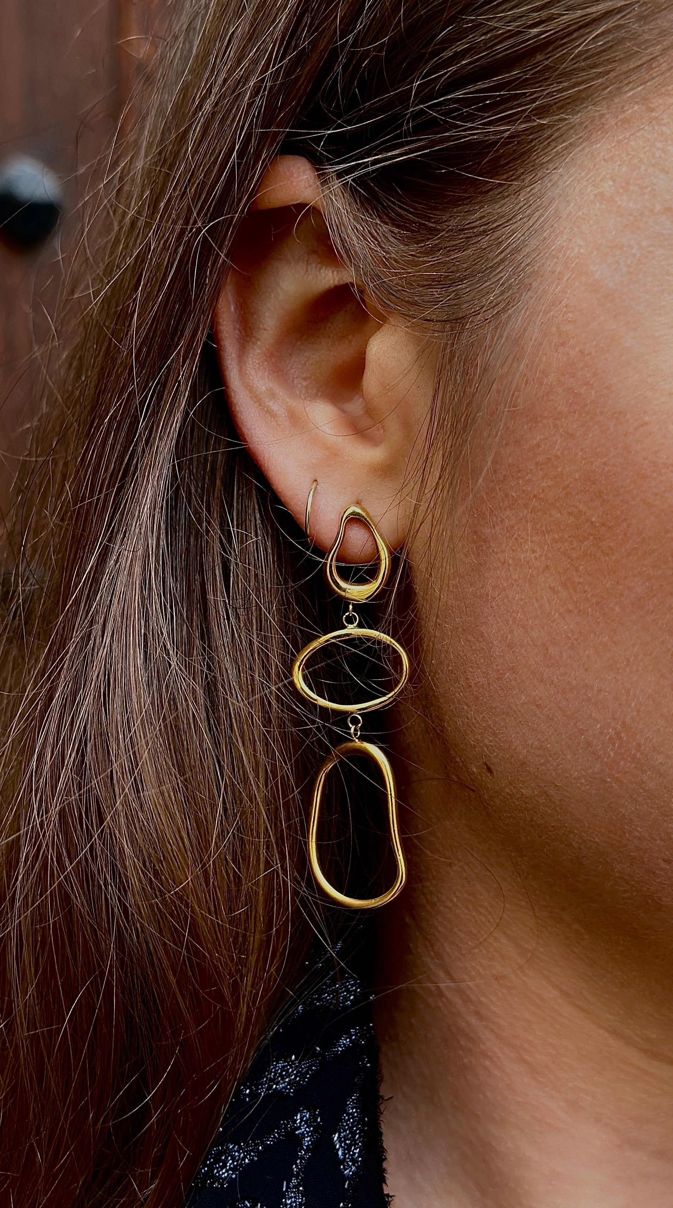 BOUCLES D’OREILLES - CHOCOLAT